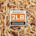 RowinsyDD 2LB Kraft Crinkle Paper Filler, Shredded Paper for Gift Baskets
