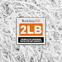 RowinsyDD 2LB White Crinkle Paper Filler, Shredded Paper for Gift Baskets
