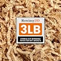 RowinsyDD 3LB Kraft Crinkle Paper Filler, Shredded Paper for Gift Baskets