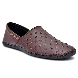 rowlans men39s ethnic outdoor synthetic leather slip-on lofers