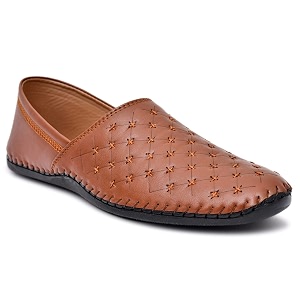 rowlans men39s ethnic outdoor synthetic leather slip-on lofers
