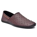 ROWLANS Men's Ethnic Outdoor Synthetic Leather Slip-On Lofers