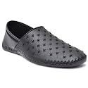 ROWLANS Men's Ethnic Outdoor Synthetic Leather Slip-On Lofers