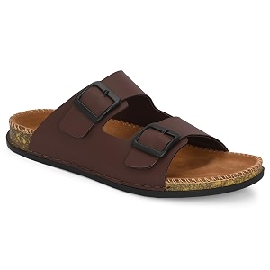 ROWLANS Mens Ethnic Slippers - Elegant Traditional
