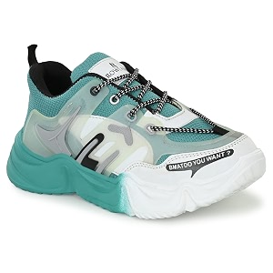 ROWLANS Womens Synthetic Leather Comfortable Running Lace-Ups