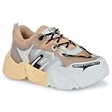ROWLANS Women39s Synthetic Leather ComfortableRunning Lace-Ups Sports