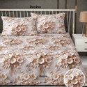 Roxine Cotton King Queen Double Fitted Elastic