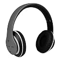 ROXO P351 Wireless Bluetooth Headphone Memory Card, Aux and LED Support (Grey)