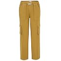 Roxy Girls' Precious Wide Leg Twill Cargo Pants, Relaxed Fit