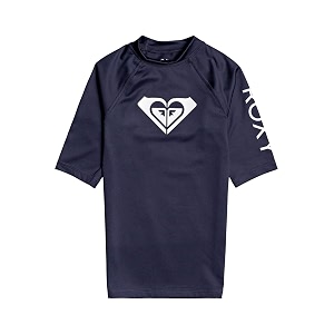 Roxy Kids Whole Hearted Short Sleeve Rashguard
