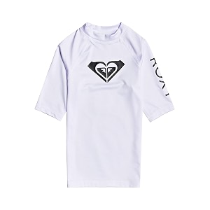 Roxy Kids Whole Hearted Short Sleeve Rashguard