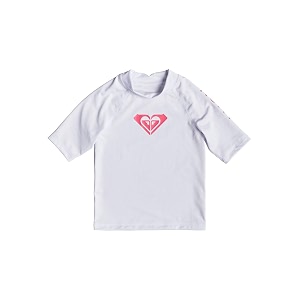 Roxy Kids Whole Hearted Short Sleeve Rashguard