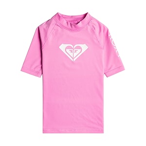 Roxy Kids Whole Hearted Short Sleeve Rashguard