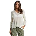 Roxy Women's After Beach Break Hooded Poncho Sweater
