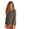 Roxy Women's After Beach Break Hooded Poncho Sweater