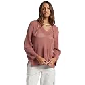 Roxy Women's After Beach Break Hooded Poncho Sweater
