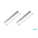 Royal 12" Inch Heat Sealer Replacement Grip and Teflon Tapes,Impulse Sealer Repair Kits Heat Seal for Most Hand Sealers, Length;12 inch(300mm),Seal Width:1.5mm(4 Elements with 2 Teflon Cloth)