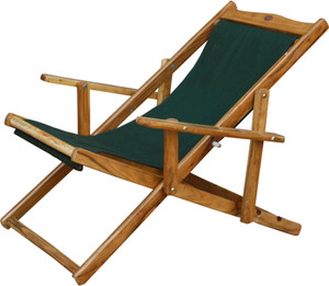 ROYAL BHARAT 218-Sleep DreamChair-Green Solid Wood Outdoor