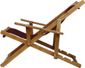ROYAL BHARAT 218-Sleep DreamChair-Maroon Solid Wood Outdoor