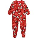 Royal Boys Baby's and Toddlers Cozy Fleece Non-Slip Footed, Zip-Front, Blanket Sleepers (24M), Mickey