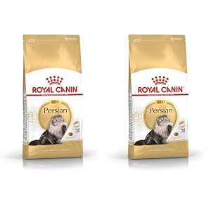 royal canin persian adult cat food dry food supports long hair health digestive health and hairball formation 4 kg pack of 2