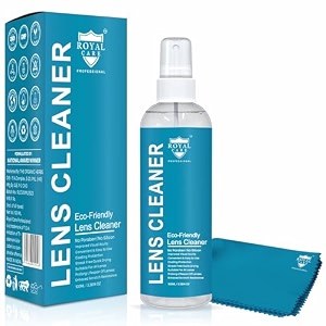 royal care lens cleaner 100 ml  1 cloth perfect lens cleaner for spectacles eyeglasses sunglasses camera lenses and binoculars advance kit 100 ml