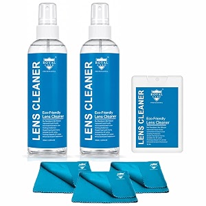 royal care lens cleaner 100 ml  100 ml  20 ml  3 cloth perfect lens cleaner for spectacles eyeglasses sunglasses camera lenses and binoculars super advance kit 250 ml