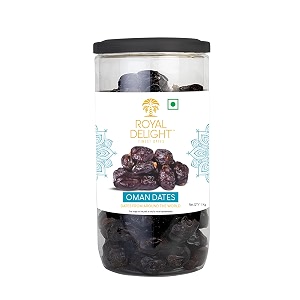 royal delight premium omani dates 1kg  fresh fard khajoor  sweet dried fruits  energy snack pack  rich in fiber whole fruit