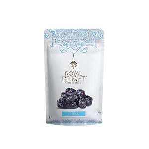 royal delight premium omani dates 400g  fresh omani dates fard  fresh khajoorkhajur  vegan dry fruits  100 natural  zero preservatives  everyday snack  healthy everyday  regular diet