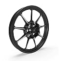 Royal Enfield Black Front Alloy Wheel-Dual for Classic 350/500, Thunderbird 350/500, Thunderbird X 350/500