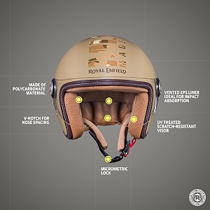 Royal Enfield Chopper Open Face MLG Helmet