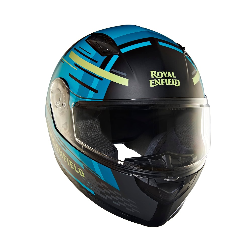 Light Wing Array Royal Enfield ISI Certified Lightwing Full Face Riding Helmet Array ...
