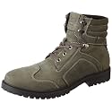 Royal Enfield Marshall Boots Charcoal amp Red