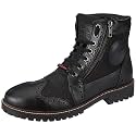 Royal Enfield Military Vibe Boots Brown &amp; Navy