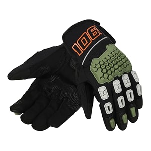 royal enfield mx pro gloves polyester amp genuine leather amp microsuede construction  tpr protectors knuckles amp fingers  ce certified class l1 - kp standards  light olive 244 cm s