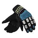 ROYAL ENFIELD MX PRO GLOVES Polyester &amp; Genuine leather &amp; Microsuede construction | TPR protectors: Knuckles &amp; Fingers | CE certified Class L1 - KP standards | BLUE 27.6 cm 2XL