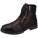 Royal Enfield Platoon Boots Black &amp; Olive