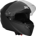 ROYAL ENFIELD Quest Full Face with Visor | ISI & DOT | for Men and Women Motorbike Helmet (Matt Black)