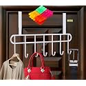 DREEL Free Over Door Hanger (Black 7 Hook)