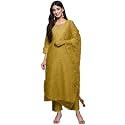 Royal Export Women39s Poly Silk Embroidered Yoke