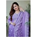 Royal Export Women39s Viscose Floral Embroidered Straight