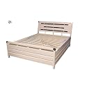 Brozen Metal King Size Bed with Storage | Heavy Duty Double Bed with Hydraulic Storage | Wrought Iron Bed with Headboard &amp; Footboard | Black &amp; Black | King Size Cot (75 x 72)