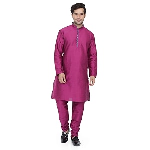 Royal Kurta Mens Cotton Silk Kurta Pyjama