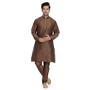 Royal Kurta Mens Cotton Silk Kurta Pyjama