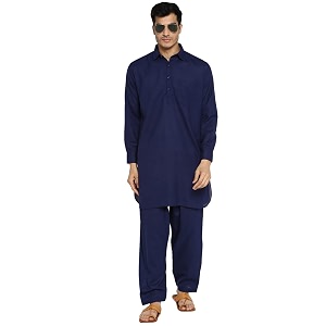 Royal Kurta Mens Cotton Pathani Suit