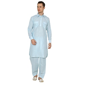Royal Kurta Mens Cotton Pathani Suit