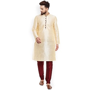 Royal Kurta Mens Cotton Silk Kurta Pyjama