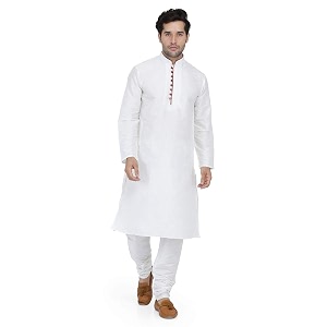 Royal Kurta Mens Cotton Silk Kurta Pyjama