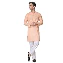 Royal Kurta Men39s Cotton Lucknowi Chikan Kurta