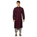 Royal Kurta Men39s Cotton Silk Dhoti Kurta